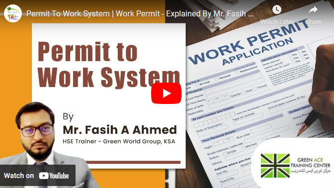 permit to work system
