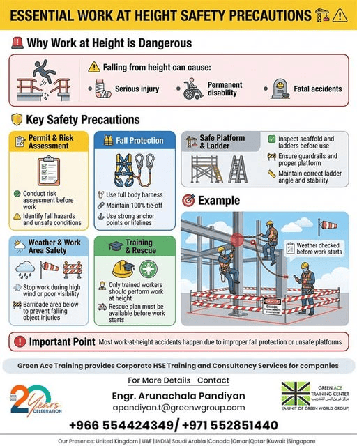 Essential Work at Height Safety Precaution